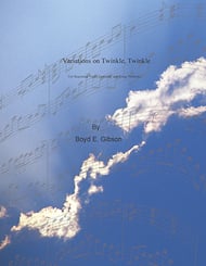 Variations on Twinkle, Twinkle Orchestra sheet music cover Thumbnail